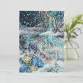 Auswählen der Erd-Karte Dankeskarte (Stehend Vorderseite)