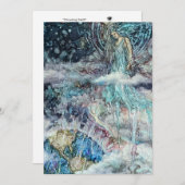 Auswählen der Erd-Karte Dankeskarte (Vorne/Hinten)