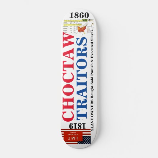 AUSWÄHLEN INDISCHER TRAITOREN Skateboard (Vorderseite)