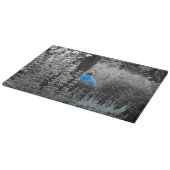 Auswahlverfahren für die Besucherzitat Blue Garden Schneidebrett (Ecke)