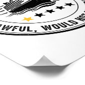 Auswanderung - Schrecklich Würde Nicht Empfehlen 3 Poster (Ecke)