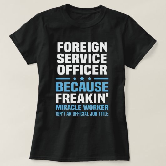 Auswärtiger Dienst T-Shirt (Design vorne)