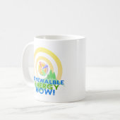 Auswechselbare Energie-Tasse Kaffeetasse (Vorderseite Links)