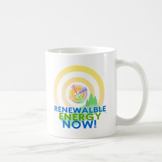 Auswechselbare Energie-Tasse Kaffeetasse (Rechts)