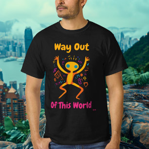 Ausweg aus diesem weltweit lebendigen Pop Art T -  T-Shirt