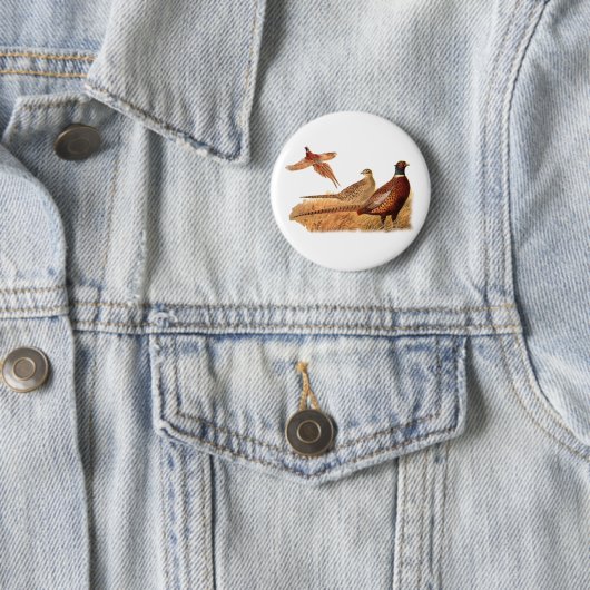 Ausweichende Fasan-Vogel-Jagd Button (Beispiel)