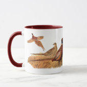 Ausweichende Fasan-Vogel-Jagd Tasse (Links)