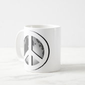 Ausweichende FriedensTasse Kaffeetasse (Vorderseite Links)