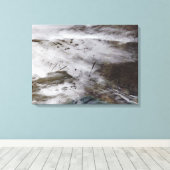 Ausweichwege von Luftfahrzeugen Leinwanddruck (Insitu (Holzboden))