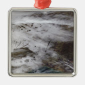 Ausweichwege von Luftfahrzeugen Silbernes Ornament (Vorne)