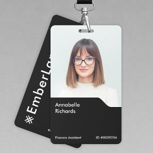 Ausweis-Foto 3x5 Individuelle vertikale Mitarbei Ausweis
