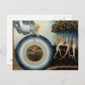 Ausweisung aus dem Paradies Postkarte (Vorne/Hinten)