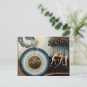 Ausweisung aus dem Paradies Postkarte (Stehend Vorderseite)