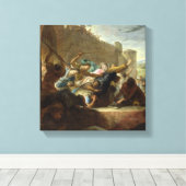 Ausweisung der Hugenotten Leinwanddruck (Insitu (Holzboden))