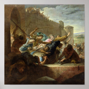 Ausweisung der Hugenotten Poster