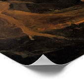 Ausweisung: Mond und Feuer — Thomas Cole Poster (Ecke)