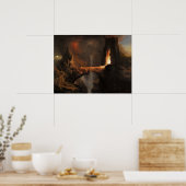 Ausweisung: Mond und Feuer — Thomas Cole Poster (Küche)