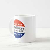 Ausweitung von Medicare zur Unterstützung der Gesu Kaffeetasse (Vorderseite Links)