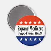 Ausweitung von Medicare zur Unterstützung der Gesu Magnet (Vorderseite/Rückseite)