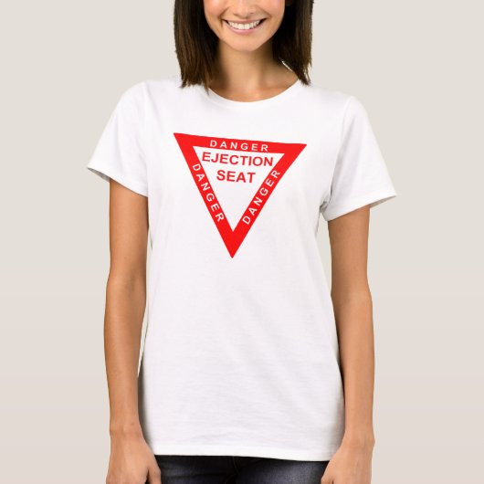 Auswerfen - T - Shirt Gefahr (Vorderseite)