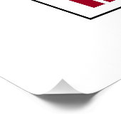 Auswirkung statt Absicht Poster (Ecke)