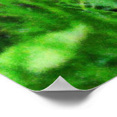 Auswirkungen auf Vögel 11 verschwommene Poster (Ecke)