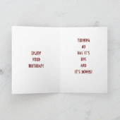 Auswirkungen des ROLLERCOASTER-Alters **40.** Karte (Innenseite)