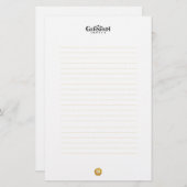 Auswirkungen des Stationierungspapiers Geo Genshin Briefpapier (Vorne/Hinten)