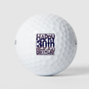 Auswirkungen von Geburtstag_grunge Golfball
