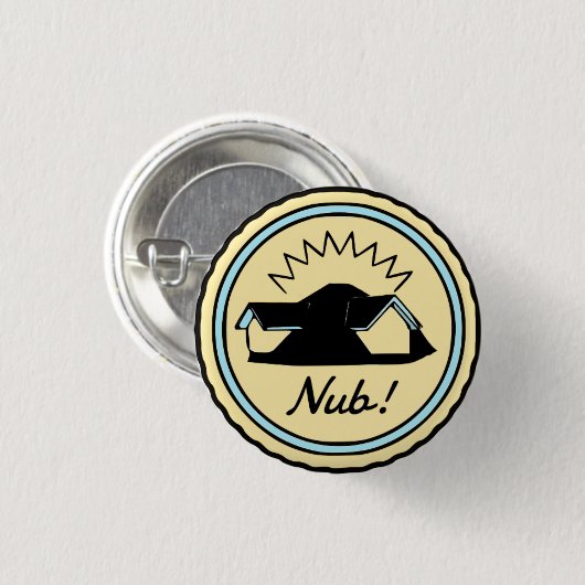 Auswuchs! Knopf Button (Vorne & Hinten)