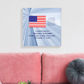 Auszeichnung der amerikanischen Staatsbürgerschaft Leinwanddruck (Insitu (Wohnzimmer))