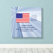 Auszeichnung der amerikanischen Staatsbürgerschaft Leinwanddruck (Insitu (Holzboden))