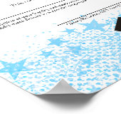 Auszeichnung der Mitarbeiter Poster (Ecke)