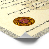 Auszeichnung für die Uni der Erfolgsschule Poster (Ecke)