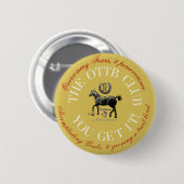 Auszeichnung für die Verwirklichung von Zielen mit Button (Vorne & Hinten)