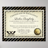 Auszeichnung für ehrenamtlich tätige Mitarbeiter Poster (Vorne)