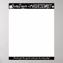 Auszeichnung für phantastische Teamarbeit