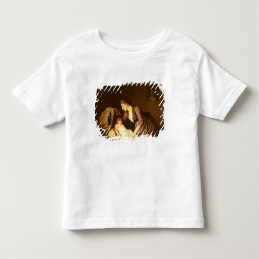 Ausziehen des Babys, 1880 Kleinkind T-shirt (Vorderseite)