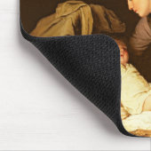 Ausziehen des Babys, 1880 Mousepad (Ecke)