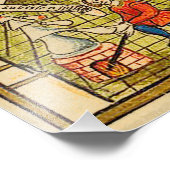 Auszubildende in einem mittelalterlichen Labor Fotodruck (Ecke)