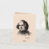 Auszug aus einer Geschichte von zwei Städten Karte (Rückseite)