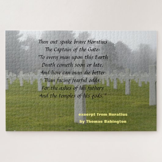 Auszug aus Horatius Puzzle (Horizontal)