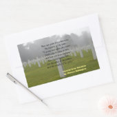 Auszug aus Horatius Rechteckiger Aufkleber (Umschlag)