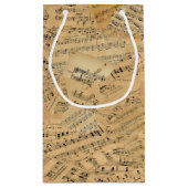 Auszüge aus der Vintagen Musik-ID389 Kleine Geschenktüte (Rückseite)