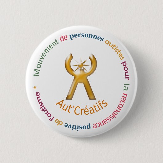 Aut' Créatifs Button (Vorderseite)