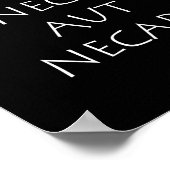 Aut neca aut necare poster (Ecke)