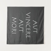 Aut vincere aut mori wandteppich (Vorderseite (Horizontal))