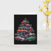 Autarkie Weihnachtsbaum, Keilmuskel und Hotrod Karte (Gelbe Blume)