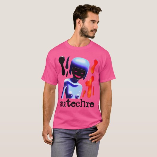 Autechre Fan Art T-Shirt (Vorne ganz)