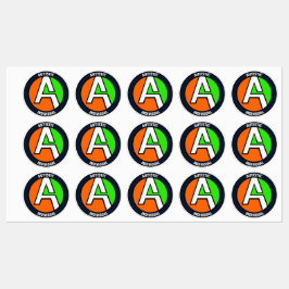 AUTEMS - Individual Vinyl Stickers (Small) Etiketten